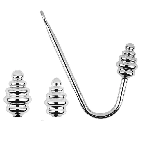GreatBenefit Set Hook Ribbed Anal 8826 Screw-in 0119
